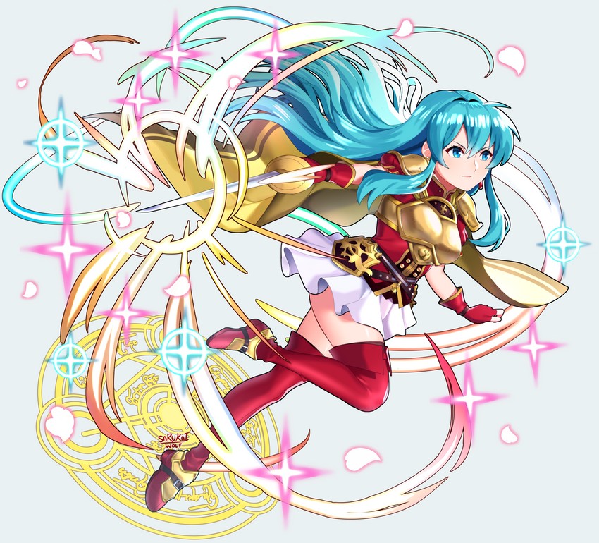 eirika (fire emblem and 1 more) drawn by sarukaiwolf