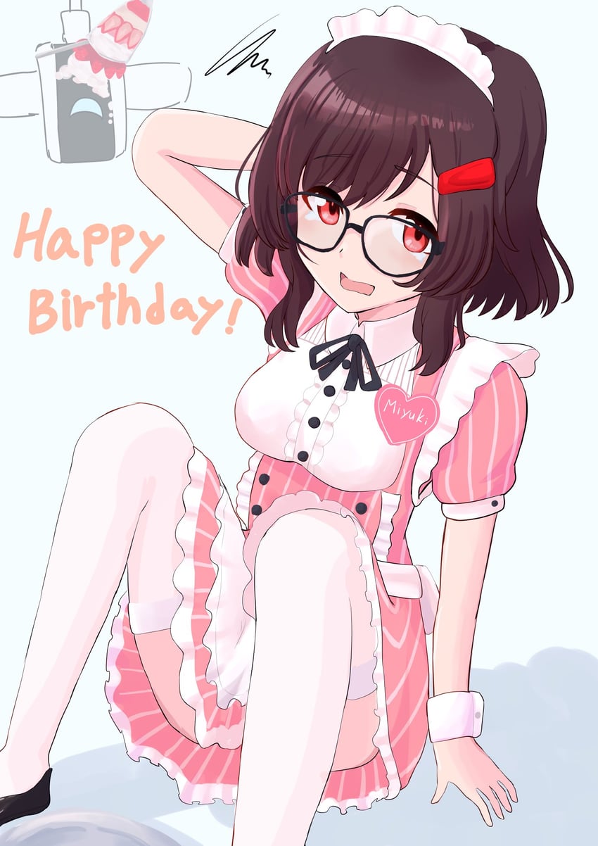 chishima miyuki and taichou (alice gear aegis) drawn by okra_(osakimakkura33)