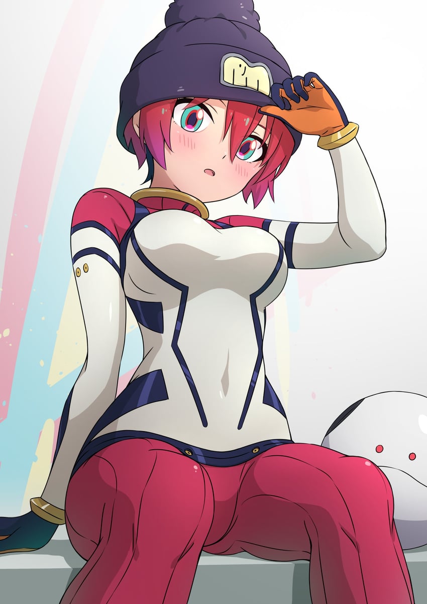 amate yuzuriha and haro (gundam and 1 more) drawn by hutokumi