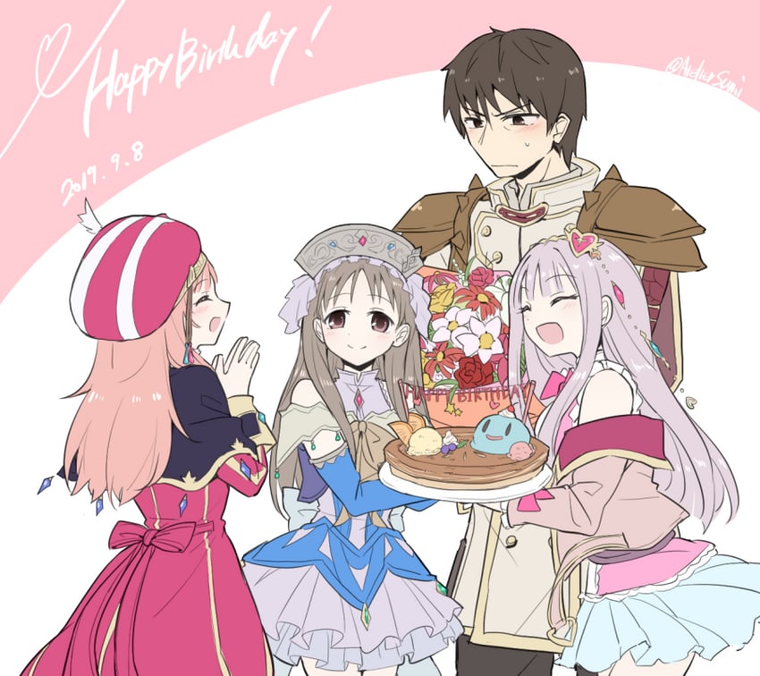 totooria helmold, rorolina frixell, puni, sterkenburg cranach, and elmerulia frixell (atelier and 1 more) drawn by karasumi_(aiseec)