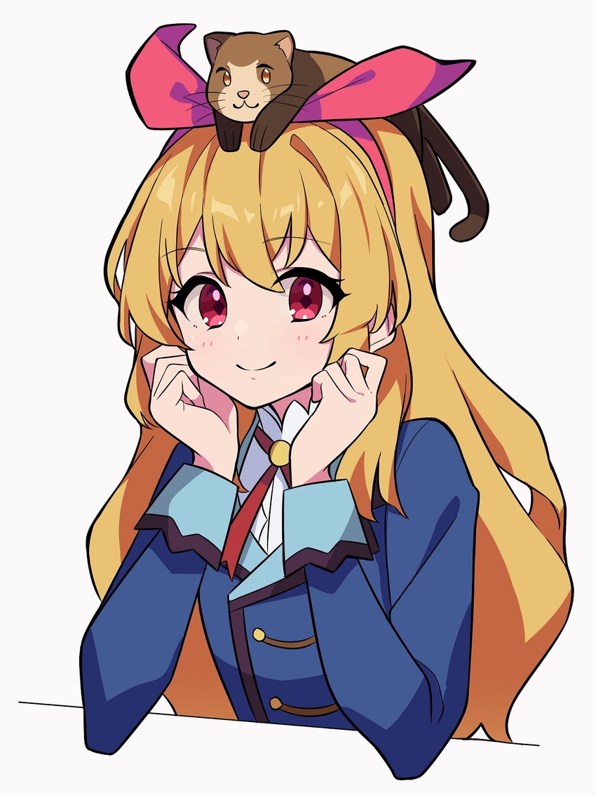 hoshimiya ichigo and ferry (aikatsu!) drawn by uhouhogorigori