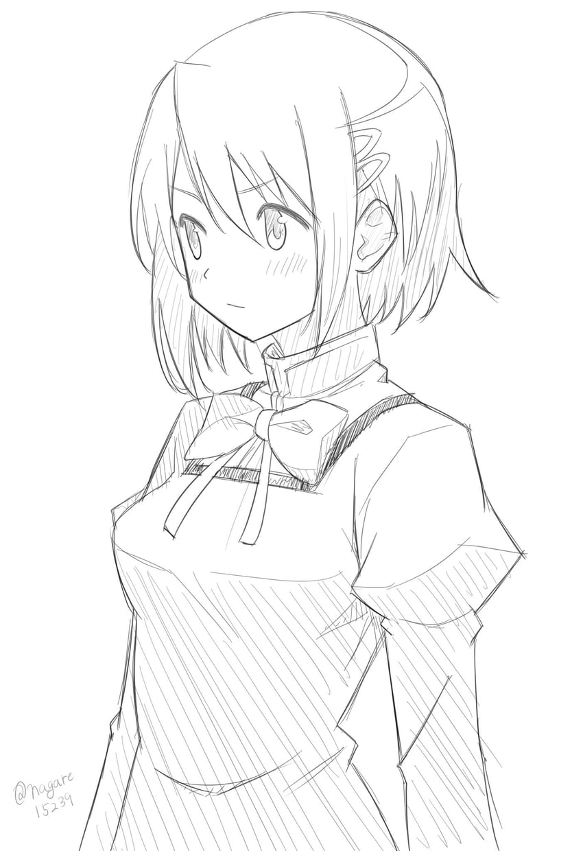 miki sayaka (mahou shoujo madoka magica) drawn by nagare_(flow)