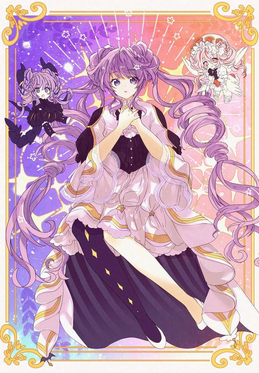 selettrice vaalmonica, dimonno vaalmonica, and angello vaalmonica (yu-gi-oh!) drawn by ka_(haterun)