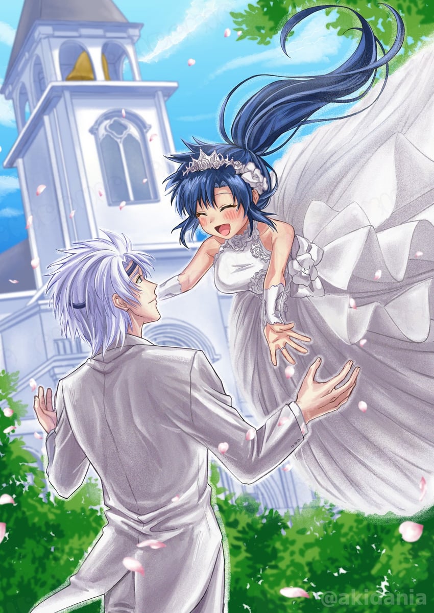 takuto meyers and lester coolduras (galaxy angel) drawn by kitaru