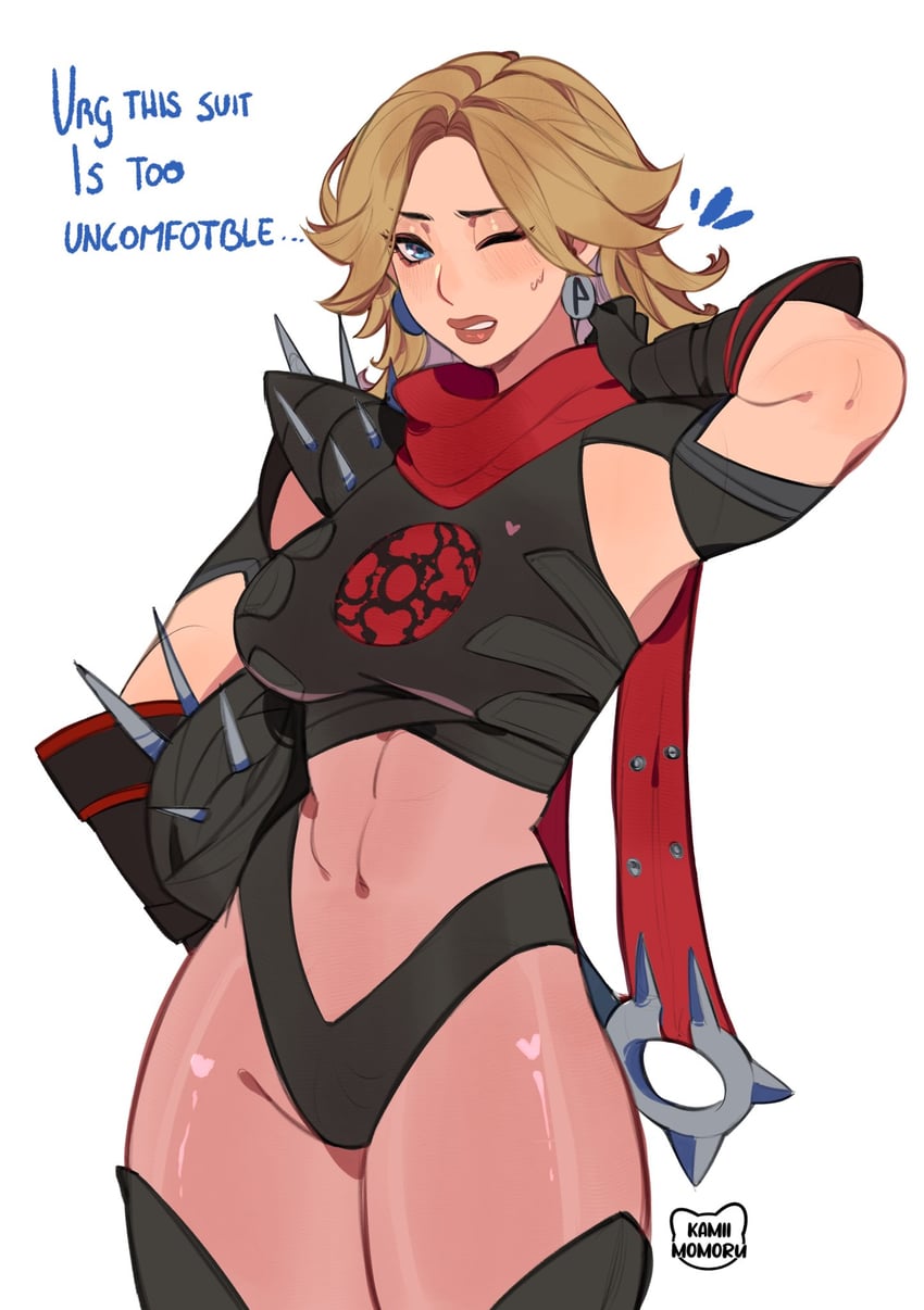 sue storm and malice (marvel and 2 more) drawn by kamii_momoru