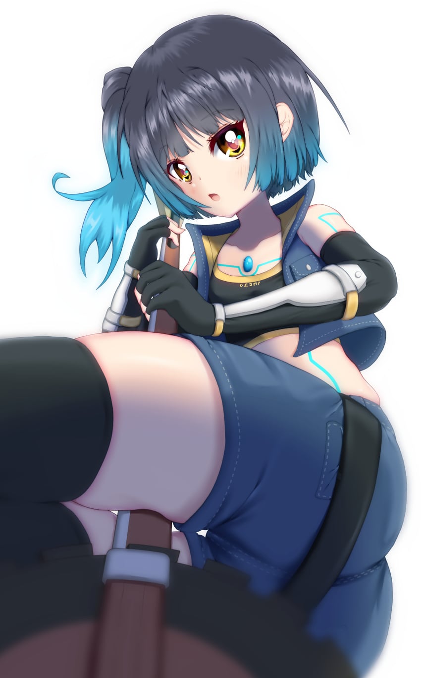 sena (xenoblade chronicles and 1 more) drawn by rirusu