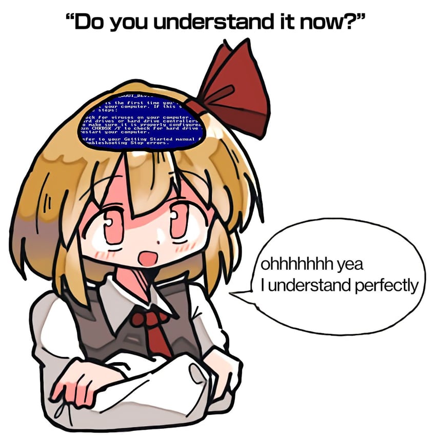 rumia (touhou and 1 more) drawn by kasuya_baian