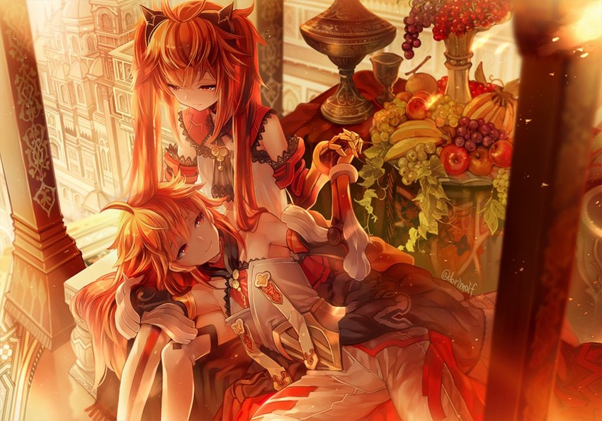 rama and sita (fate and 1 more) drawn by miyuki_ruria