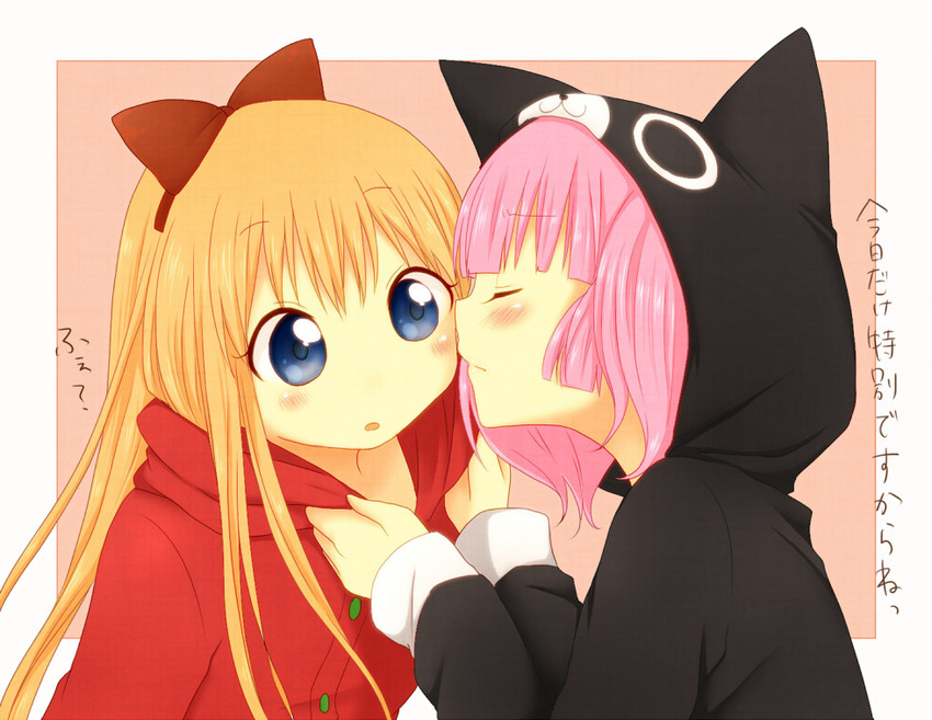 toshinou kyouko and yoshikawa chinatsu (yuruyuri) drawn by sa_ioio