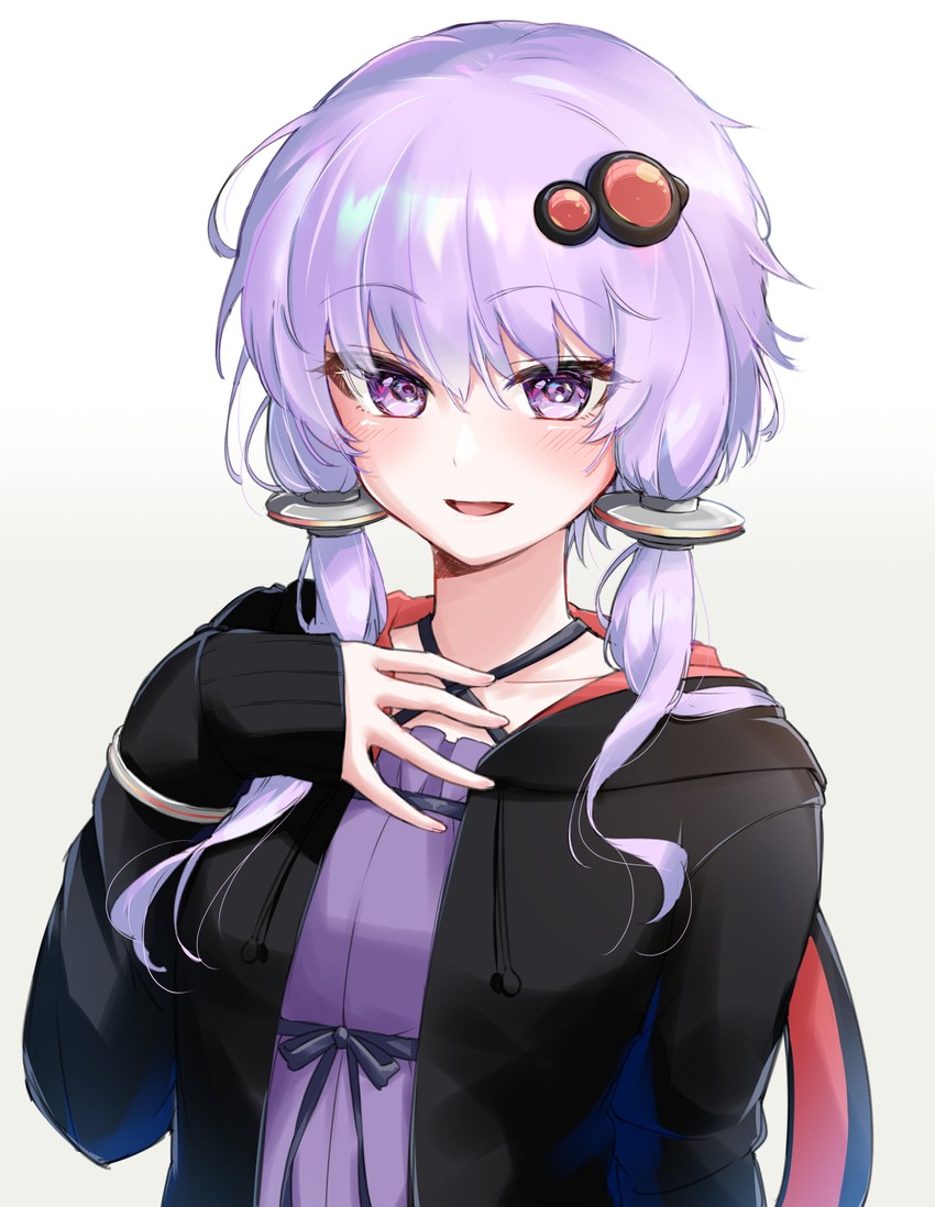 yuzuki yukari (vocaloid and 1 more) drawn by shiyoheee