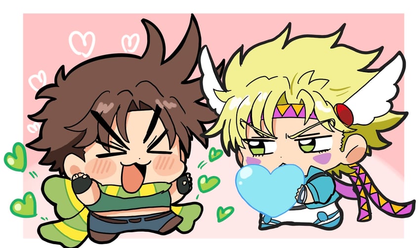 joseph joestar and caesar anthonio zeppeli (jojo no kimyou na bouken and 1 more) drawn by motu705