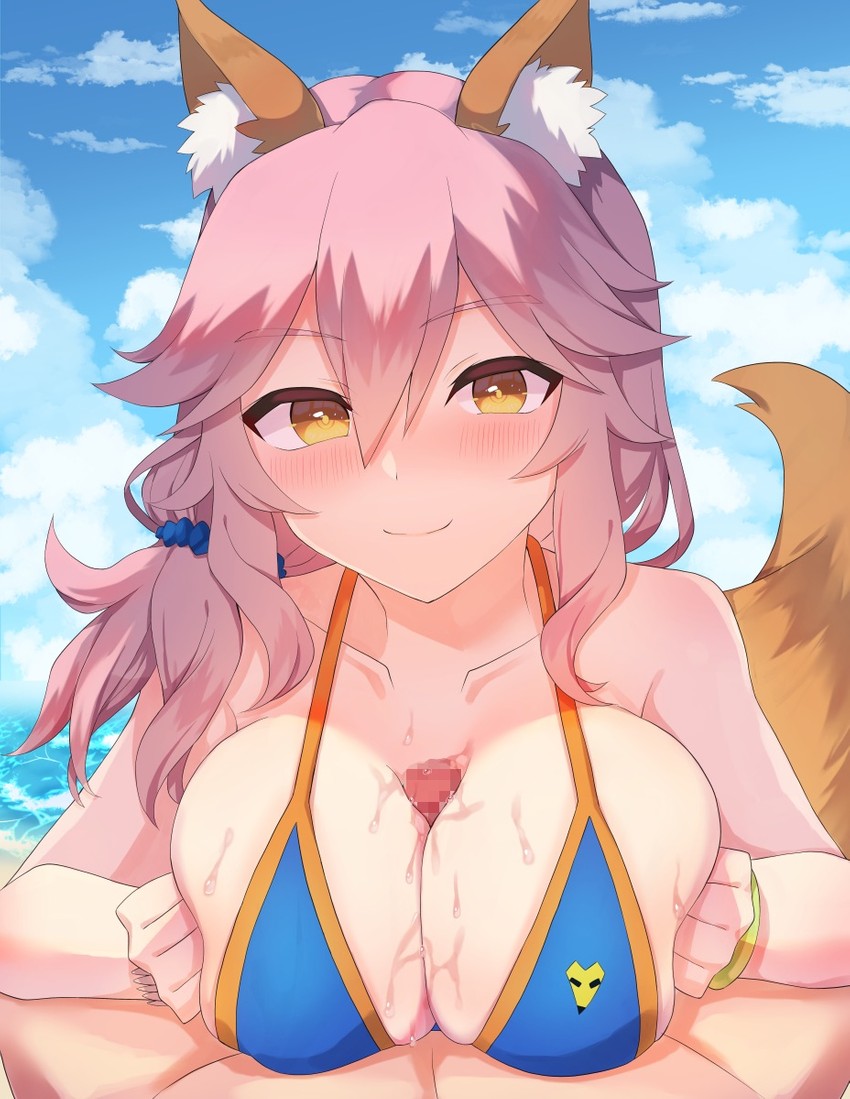 tamamo and tamamo no mae (fate and 1 more) drawn by ashido_(acidex)
