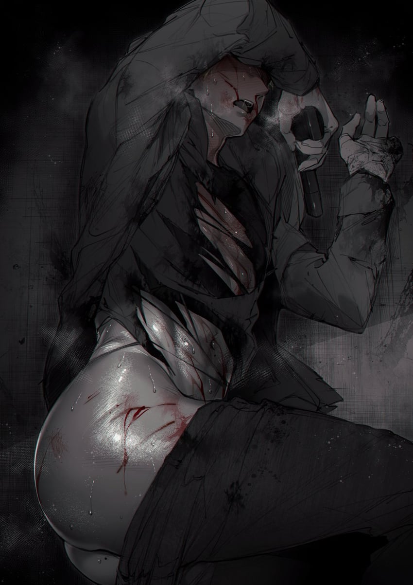 ethan winters (resident evil and 1 more) drawn by oekakixx