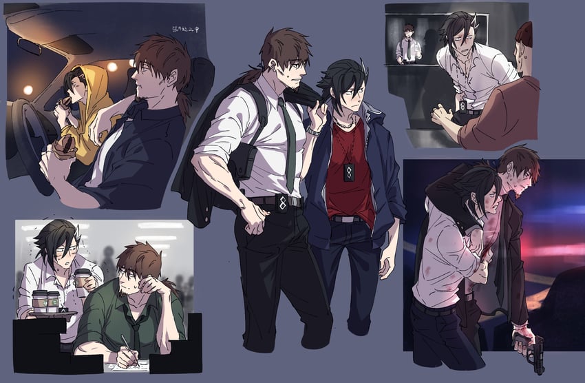 hector and mandricardo (fate and 1 more) drawn by bcbcmmmmm