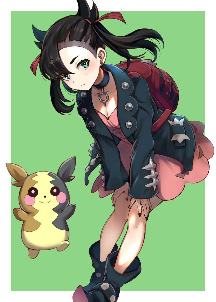 marnie and morpeko (pokemon and 1 more) drawn by pukara