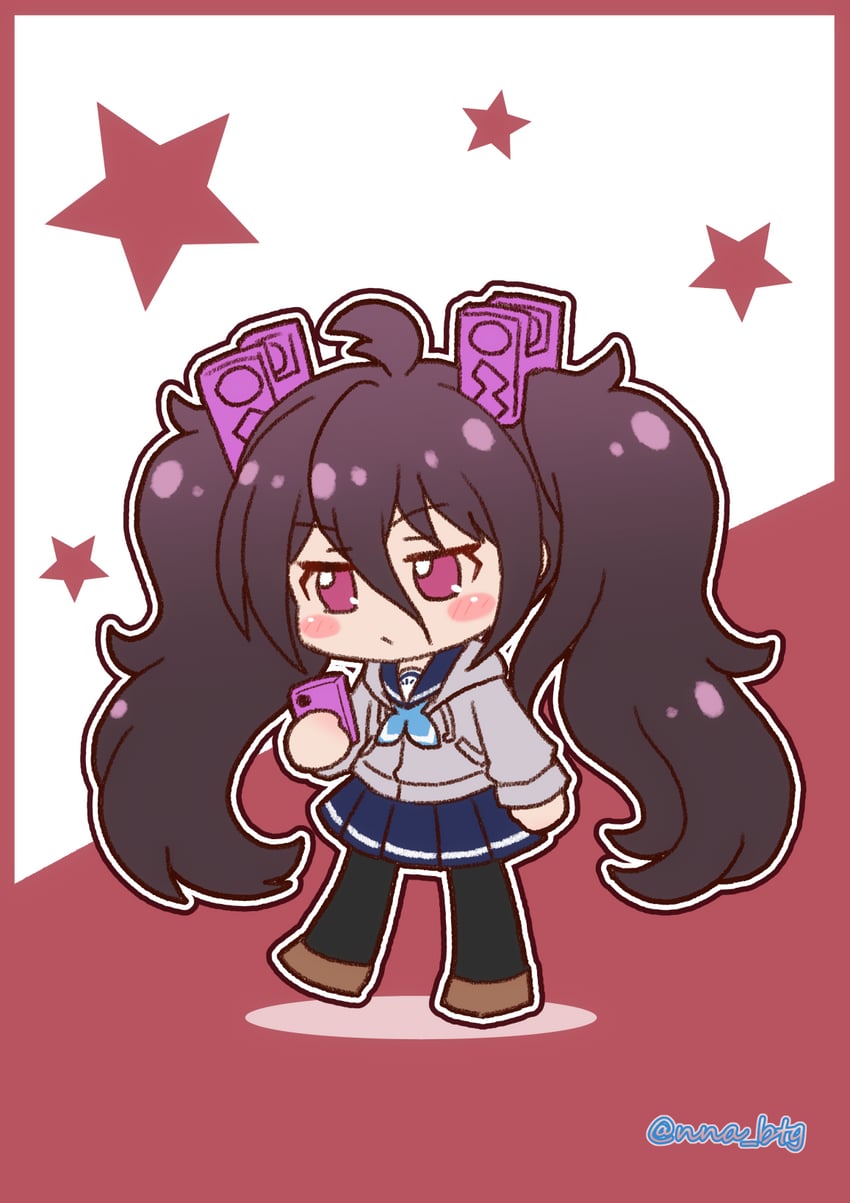 tsubuzaki anko (battle girl high school) drawn by nna_btg