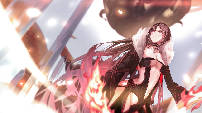 yu mei-ren (fate and 1 more) drawn by yuan_long