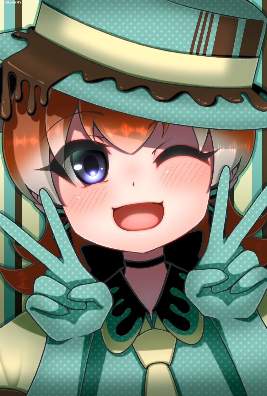 caracal (kemono friends and 1 more) drawn by hikarikmy