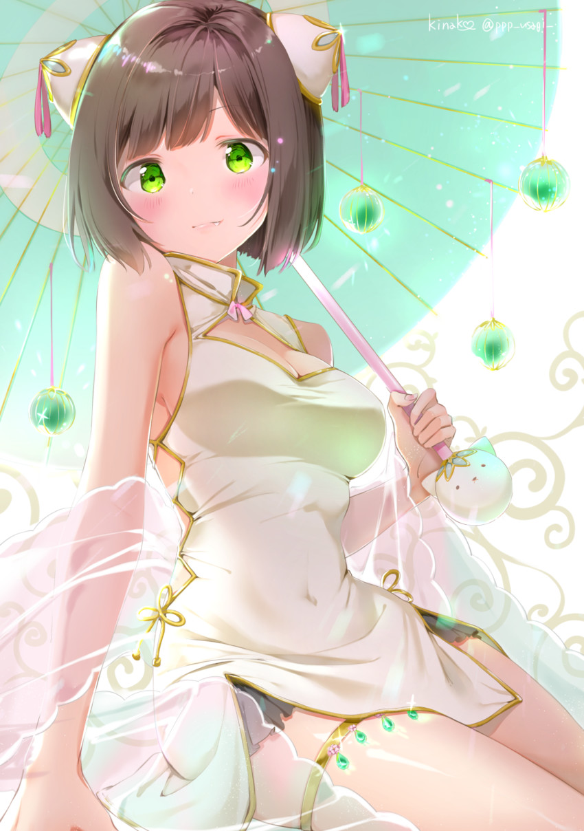 maekawa miku (idolmaster and 1 more) drawn by kinako_(shiratama_mochi)