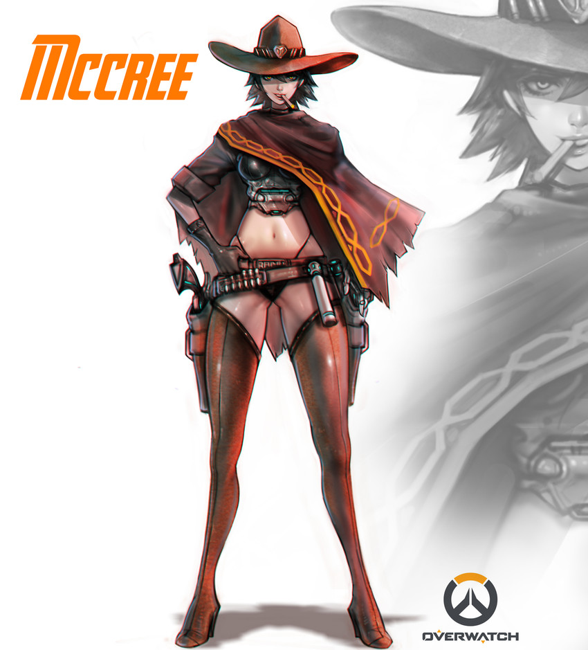cassidy (overwatch and 1 more) drawn by kyung_han_kim