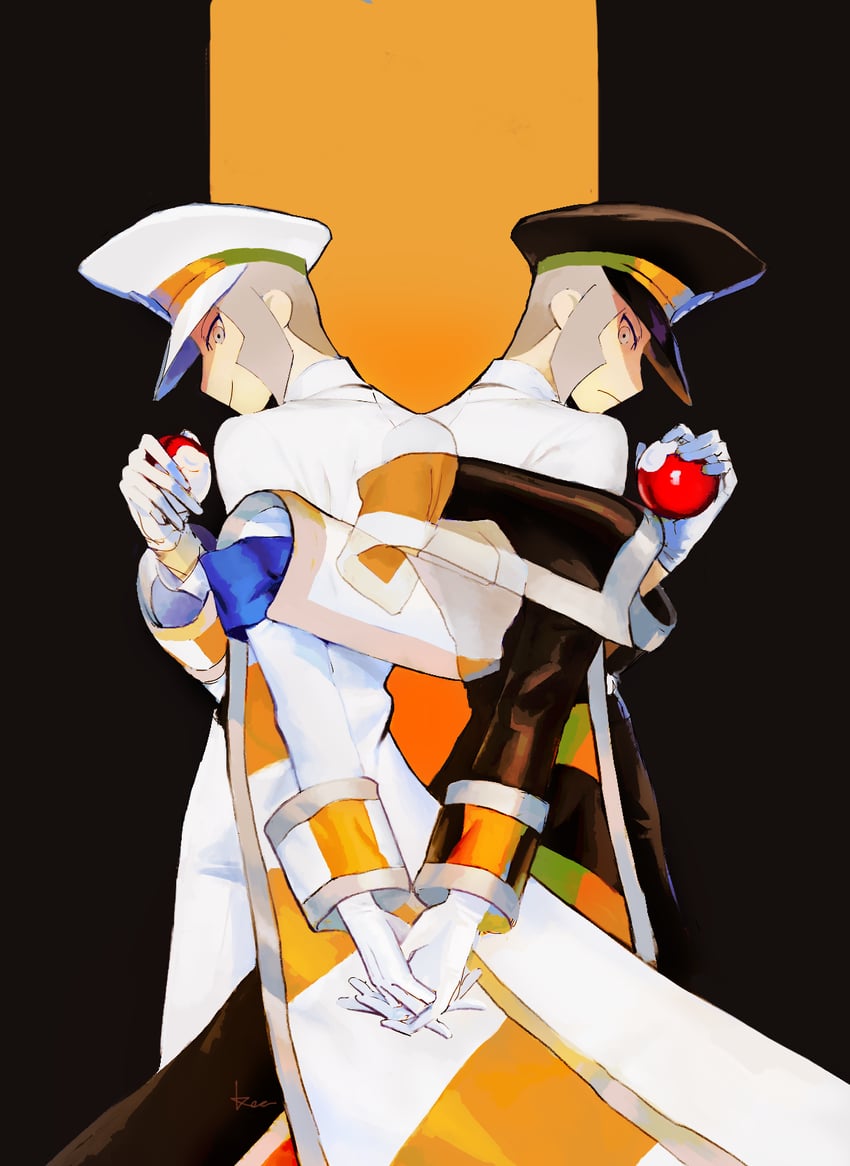 ingo and emmet (pokemon and 1 more) drawn by pngheavy