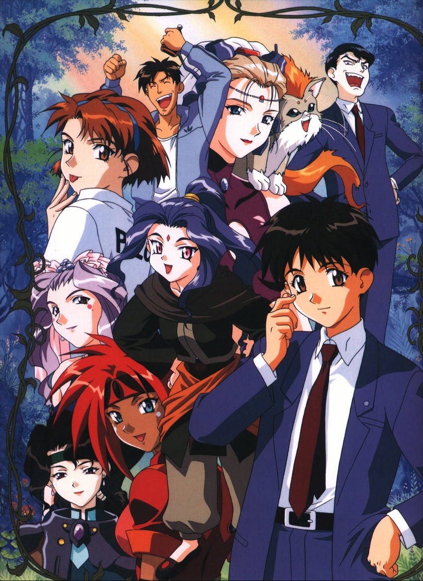 shayla-shayla, alielle, rune venus, afura mann, jinnai nanami, and 5 more (el hazard)