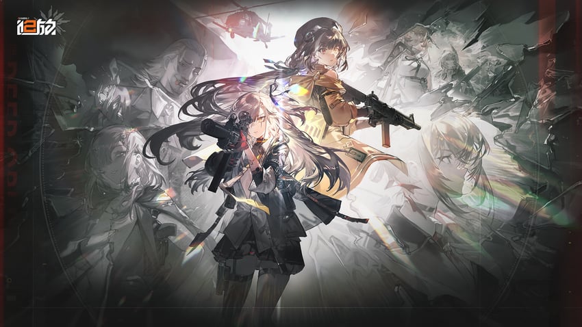 ump45, ump9, m4 sopmod ii, ro635, kalina, and 3 more (girls' frontline and 1 more) drawn by dalanxia
