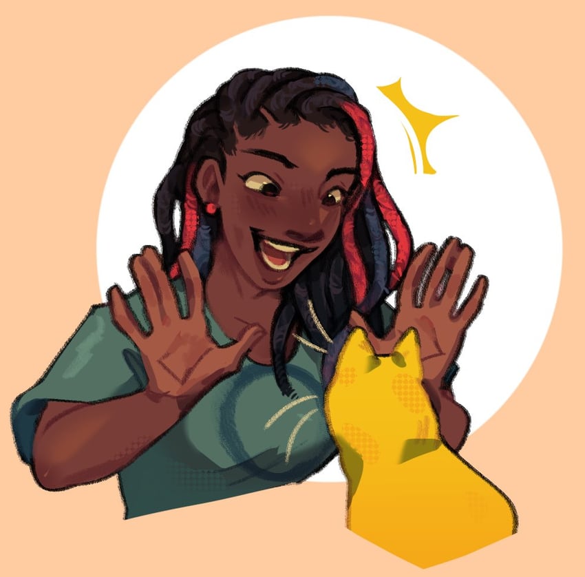looks to the moon and monk (rain world) drawn by kipkune