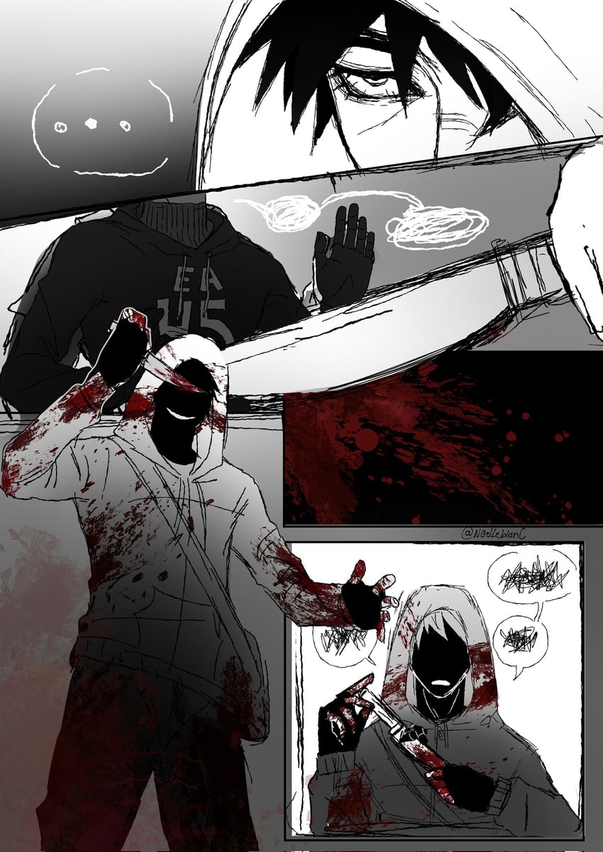 simon henriksson and david leatherhoff (cry of fear and 1 more) drawn by n0elleblanc