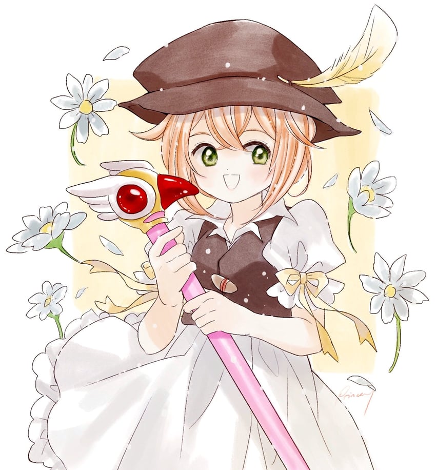 tressa colzione (cardcaptor sakura and 1 more) drawn by aubz