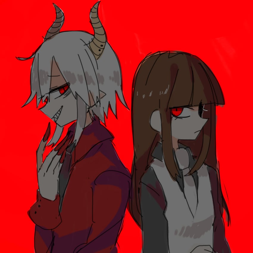 kurotsuno and hanten (funamusea and 1 more) drawn by suaviterra