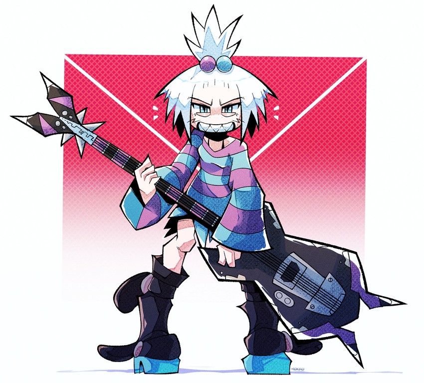 roxie (pokemon and 1 more) drawn by nokkorone