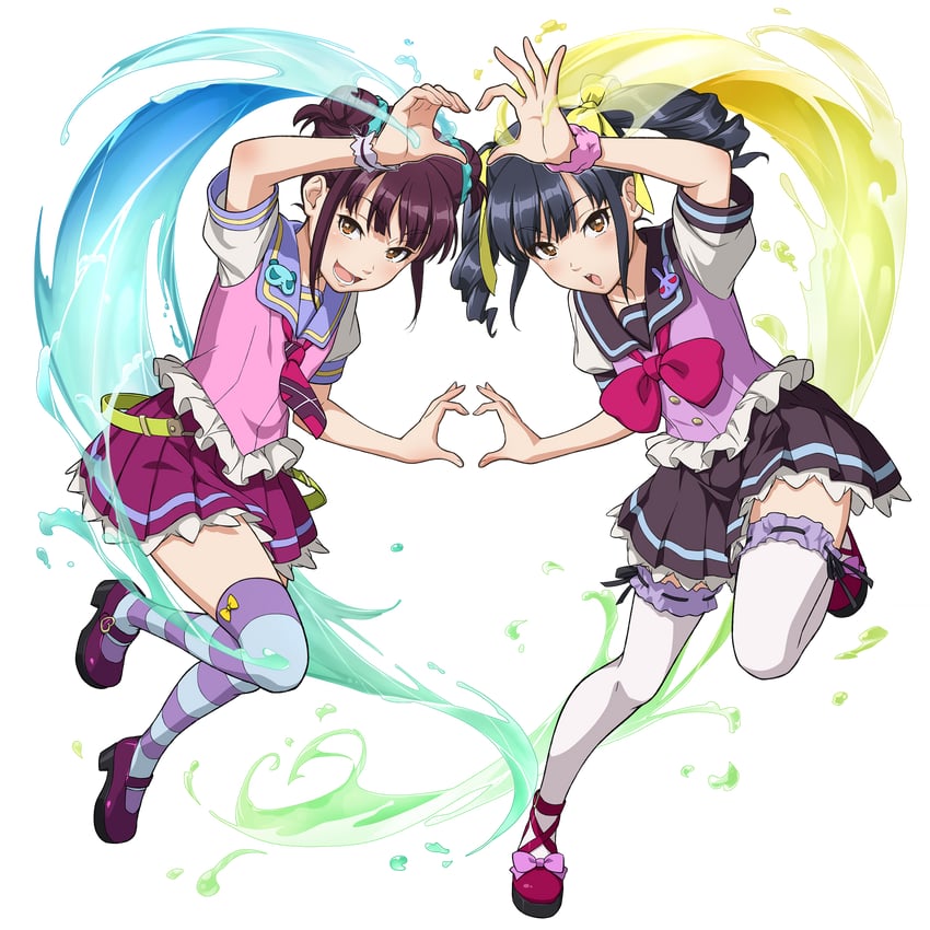 pan ziyu and pan dina (kandagawa jet girls) drawn by naruko_hanaharu