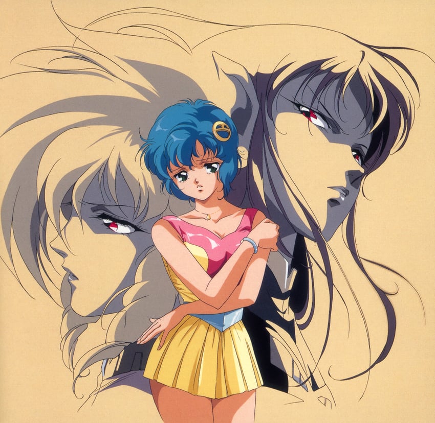 iczer-1, iczer-2, and kanou nagisa (iczer and 1 more) drawn by hirano_toshihiro