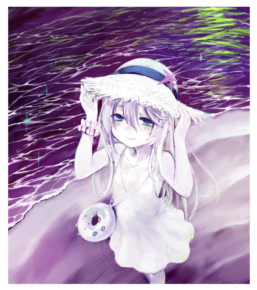 enemy lifebuoy and new submarine princess (kantai collection) drawn by sowamame