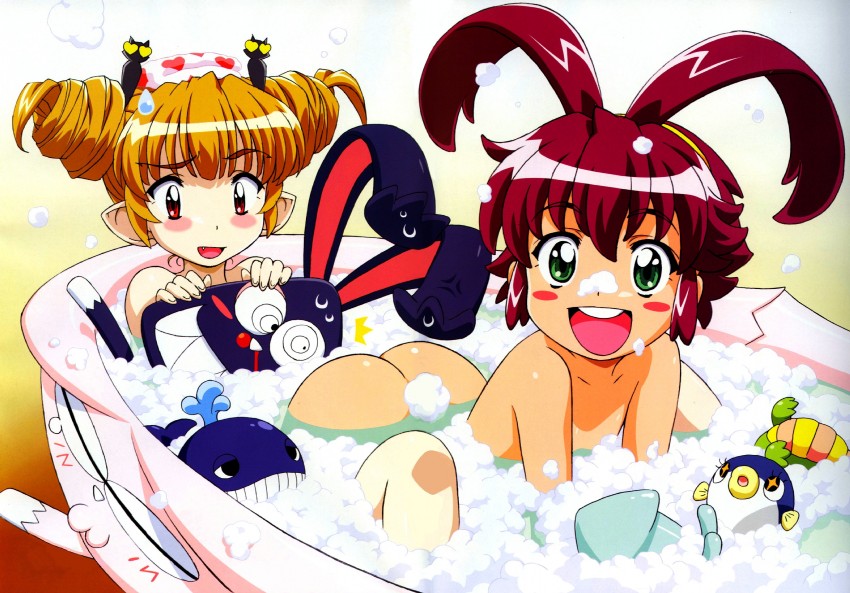 pachira, uma, and tan (megami magazine and 1 more) drawn by kaneko_hiraku
