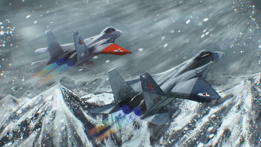 larry foulke and cipher (ace combat and 1 more) drawn by shinji_(shinjisq)