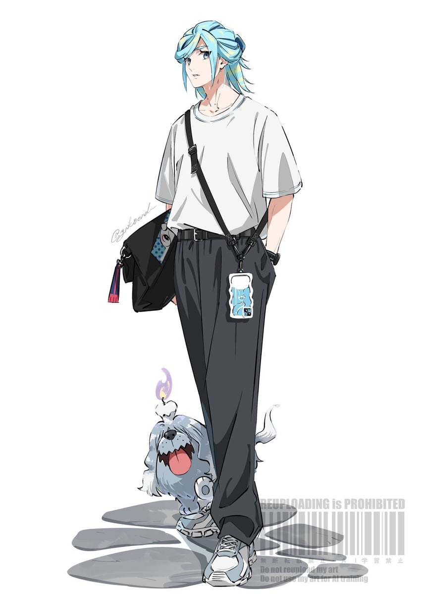 grusha, cetoddle, and greavard (pokemon and 1 more) drawn by yakoend