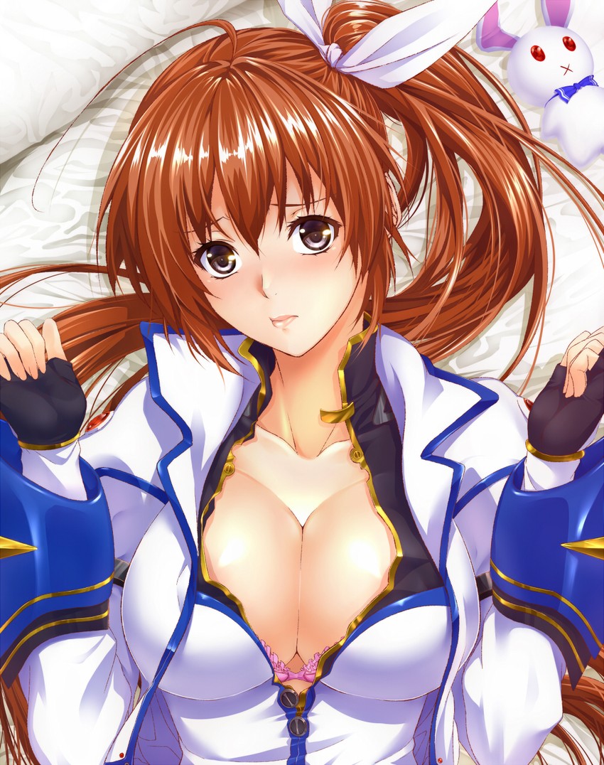 takamachi nanoha and sacred heart (lyrical nanoha and 1 more) drawn by zucchini