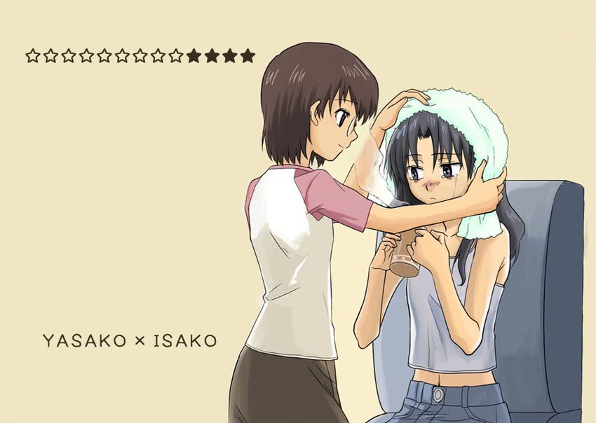 amasawa yuuko and okonogi yuuko (dennou coil) drawn by niina_ryou