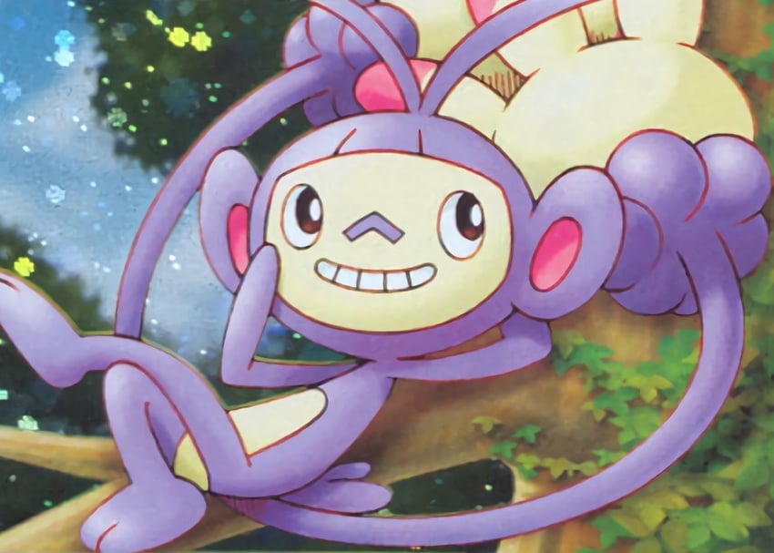 ambipom (pokemon and 1 more) drawn by saitou_kouki