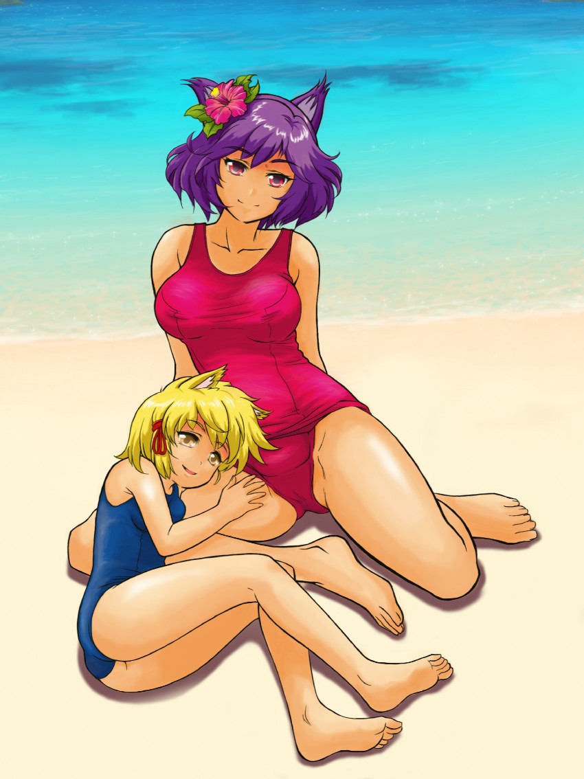 moriya suwako and yasaka kanako (touhou) drawn by ishikkoro and ji_(cosmicpirates)