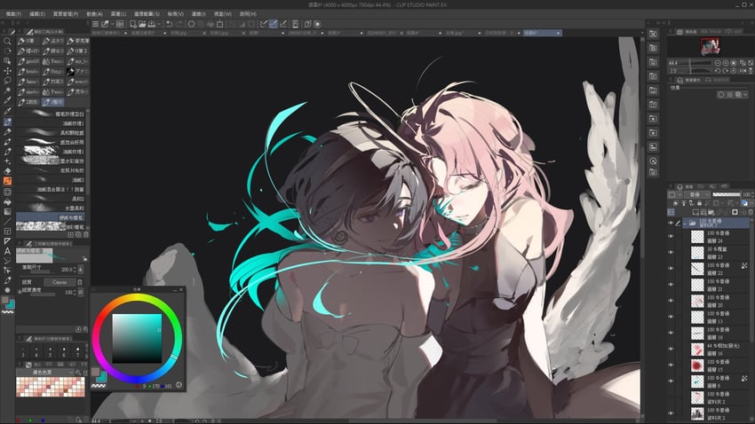 sua and mizi (alien stage) drawn by sikapu
