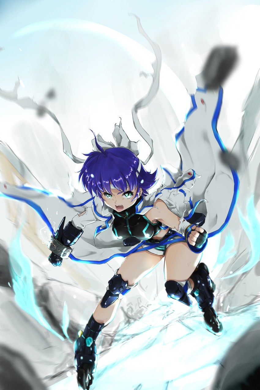 subaru nakajima (lyrical nanoha and 1 more) drawn by ban_(777purin)