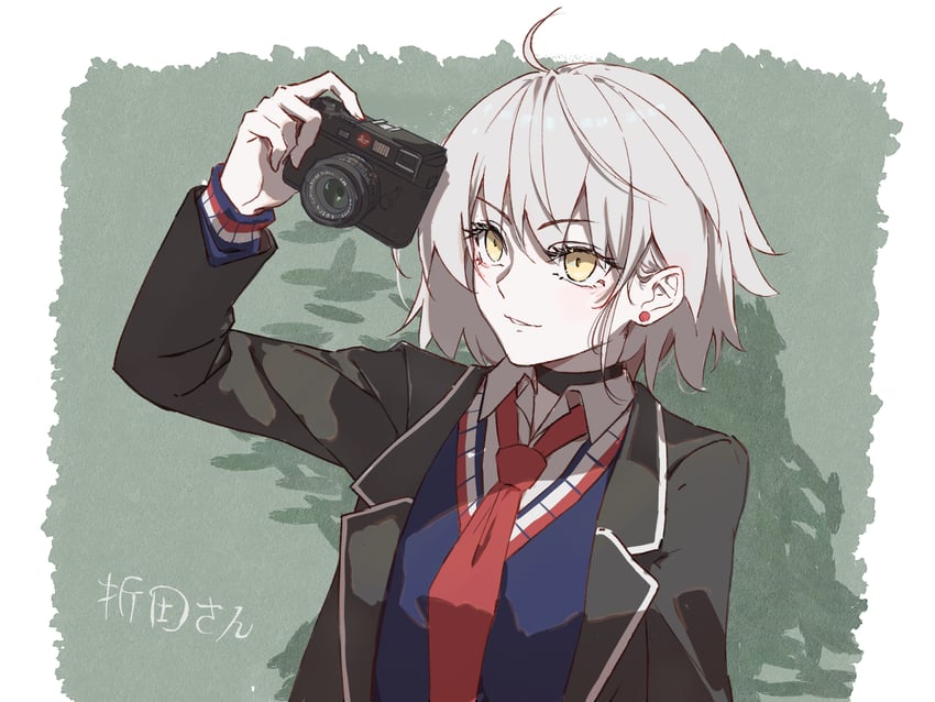 jeanne d'arc alter (fate and 1 more) drawn by xiao_bing_qiaokeli