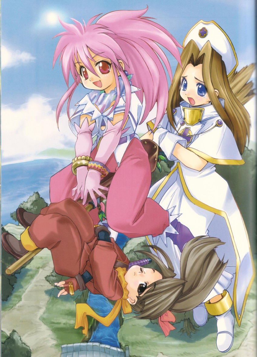 arche klein, mint adenade, and fujibayashi suzu (tales of and 1 more)