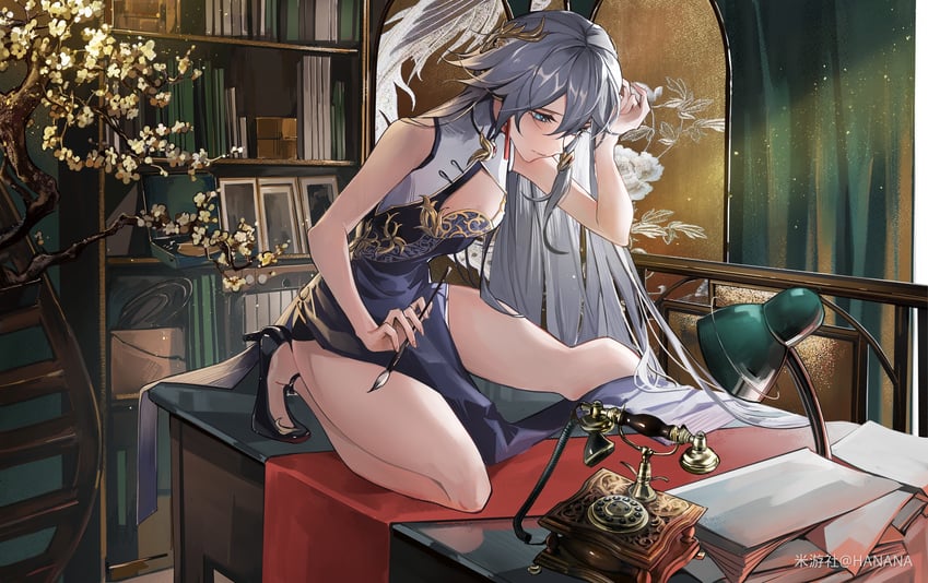 fu hua (honkai and 1 more) drawn by hana967531