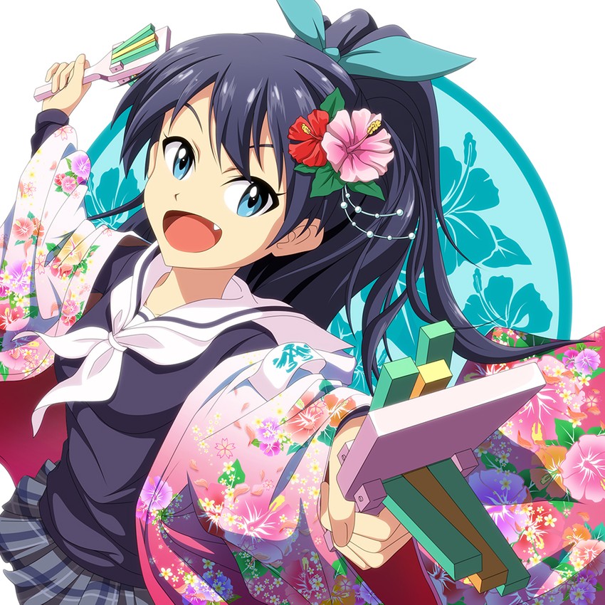 ganaha hibiki, numakura manami, and tokiwa machi (idolmaster and 1 more) drawn by kouchou
