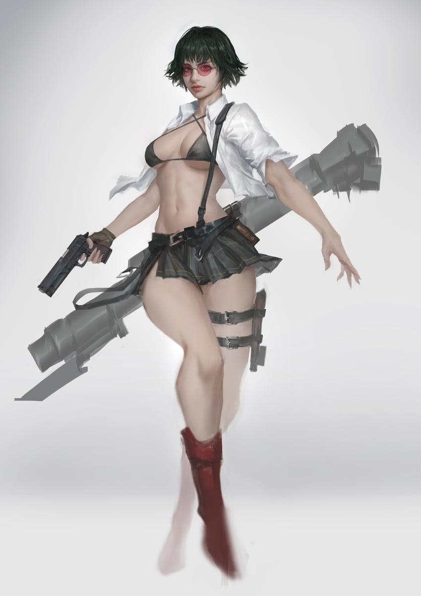 lady (devil may cry and 1 more) drawn by sumadezs