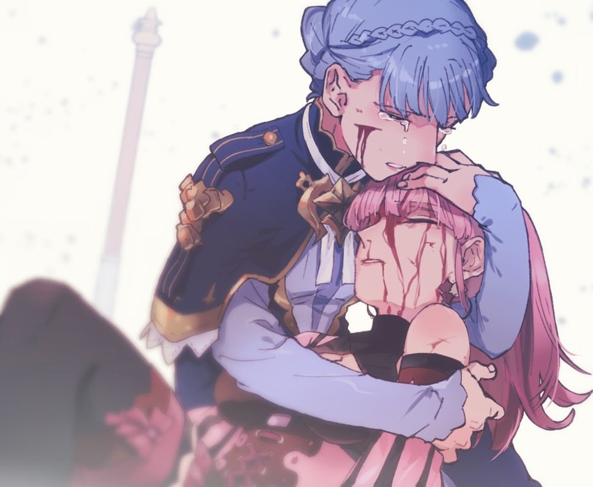 hilda valentine goneril and marianne von edmund (fire emblem and 1 more) drawn by taki_(tkai40)